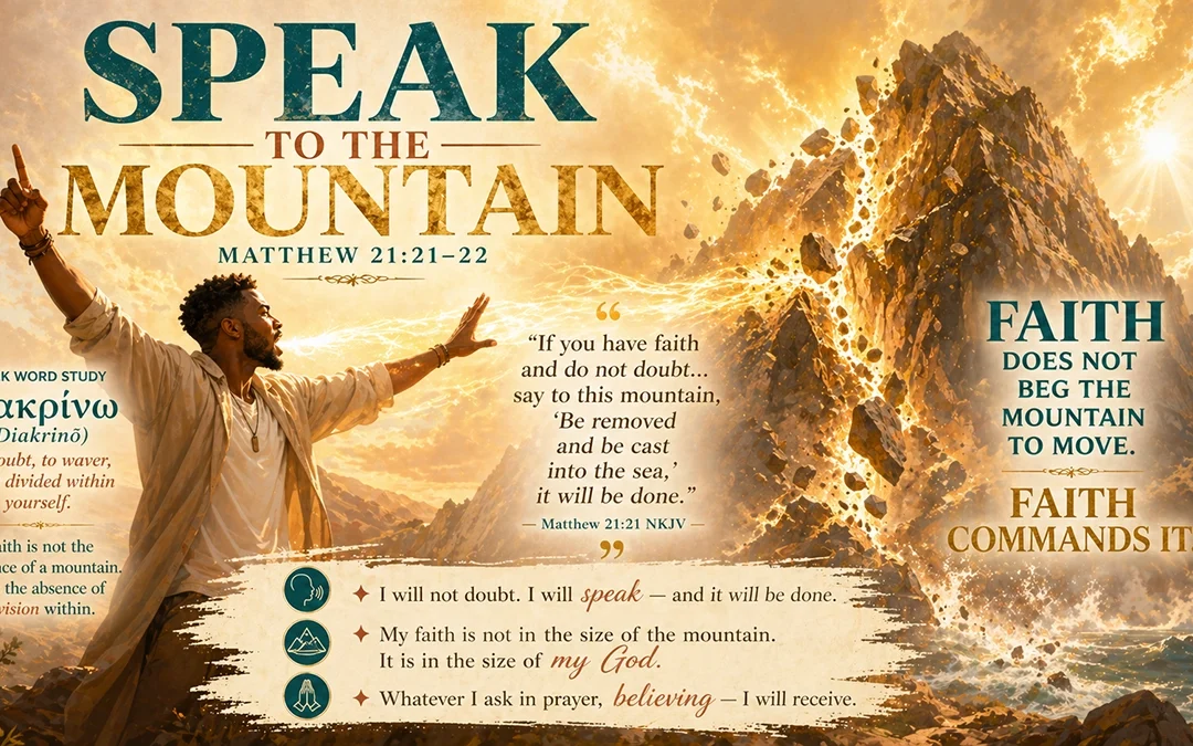 Speak To The Mountain